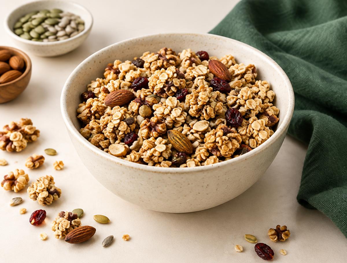 Unbranded Reduced-Sugar Granola product type preview